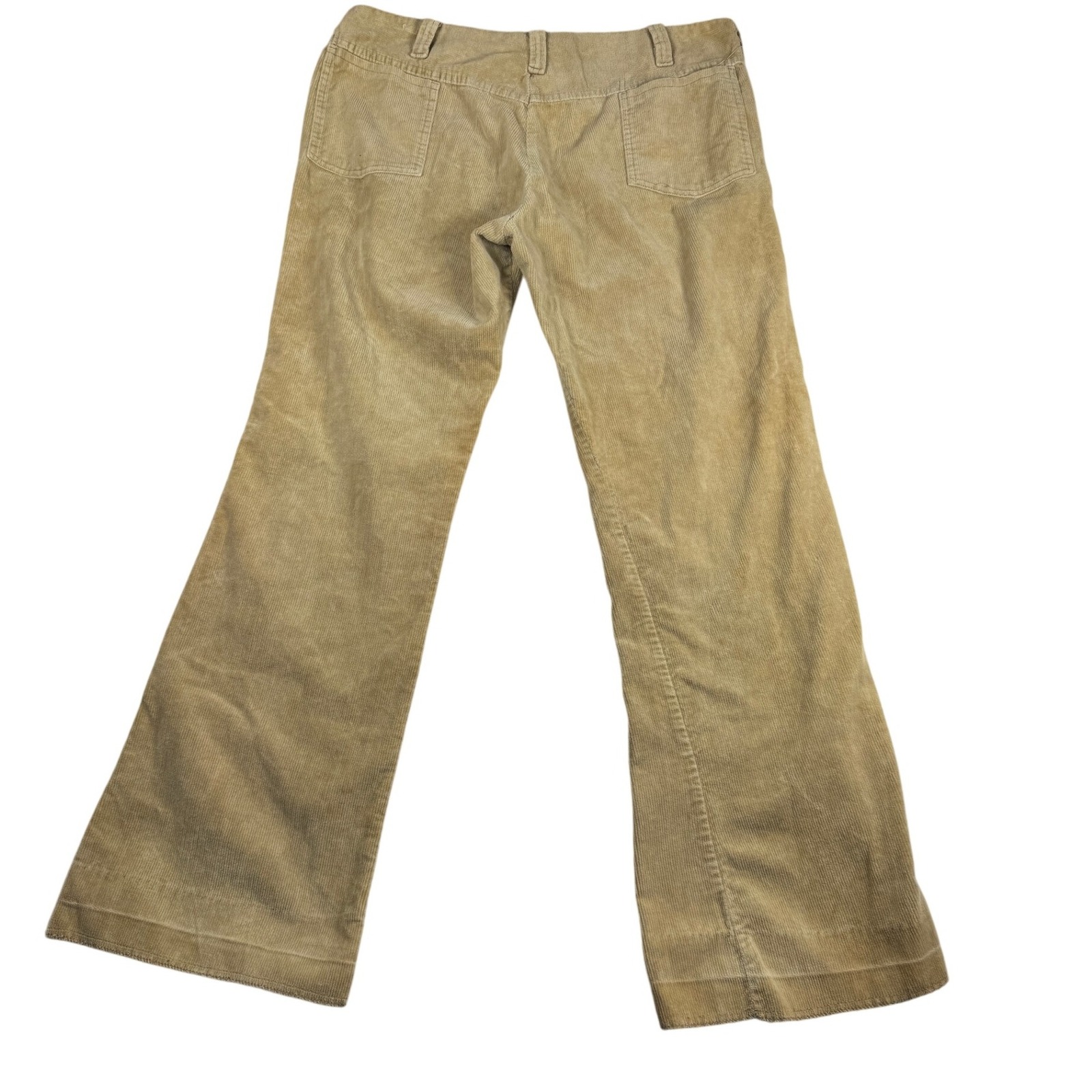 Vintage Braten Apparel New York Mens Corduroy Pants 38x33 Tan Bell Bottom Retro — image 2 of 6